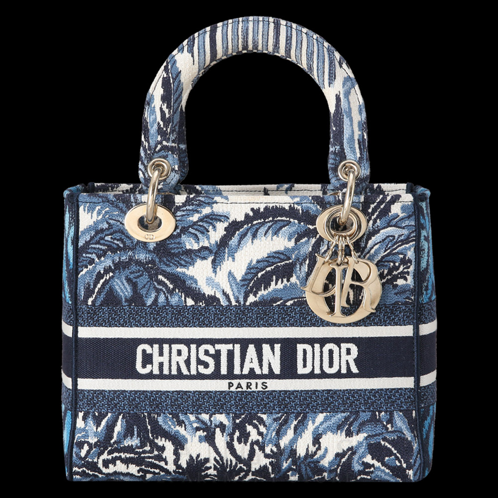 CHRISTIAN DIOR(USED)크리스찬 디올 LADY D-LITE 미디엄 백